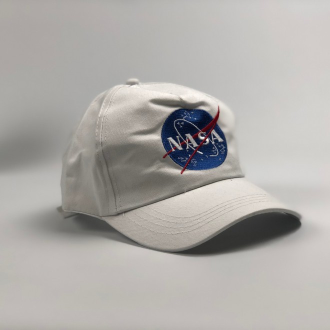 Кепка бейсболка NASA (белая)