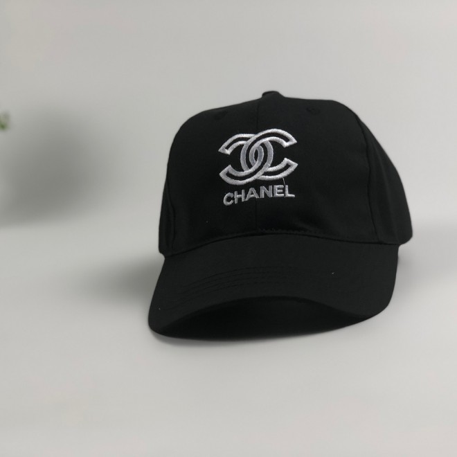 Кепка бейсболка Chanel (черная)