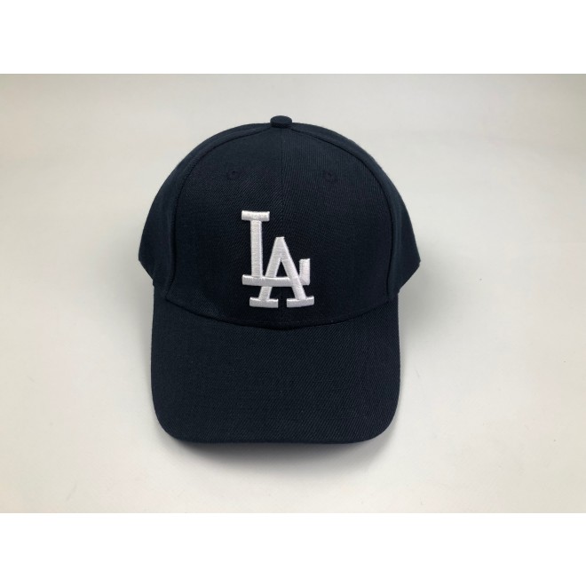 Кепка Los Angeles LA MLB -  Темно-синяя с белым лого