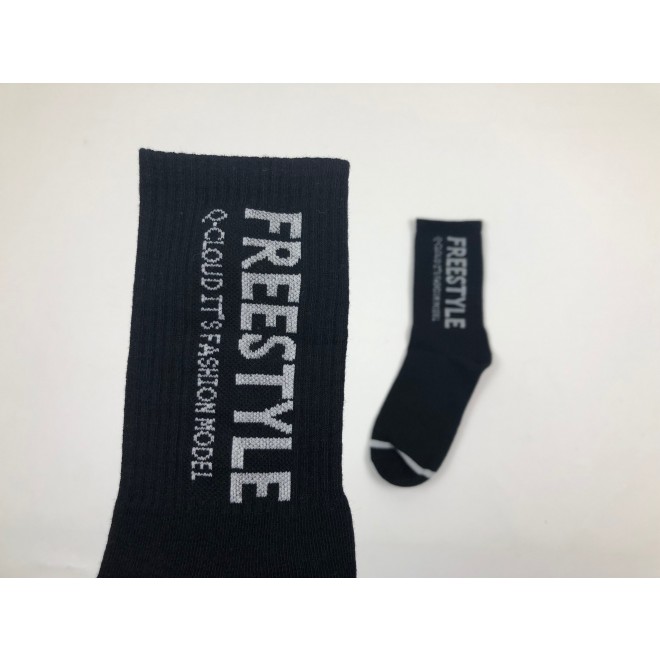 Носки Freestyle - Высокие - Черные