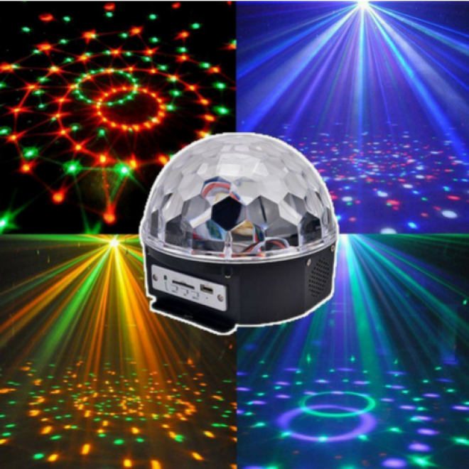 Музыкальный диско шар LED Magic Ball Light
