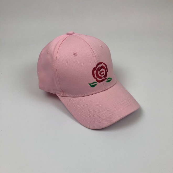 Кепка бейсболка Big Rose (розовая)